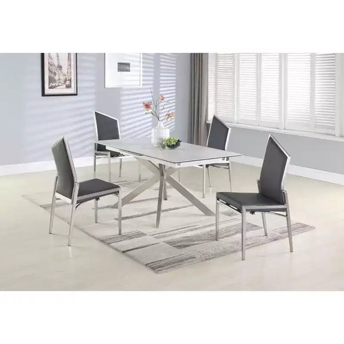Chintaly Imports,Contemporary Motion-Back Side Chair - Set of 2