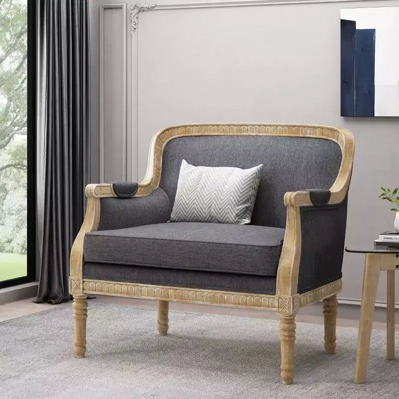 Christopher Knight Home Tamarisk French Country Fabric Upholstered Club Chair