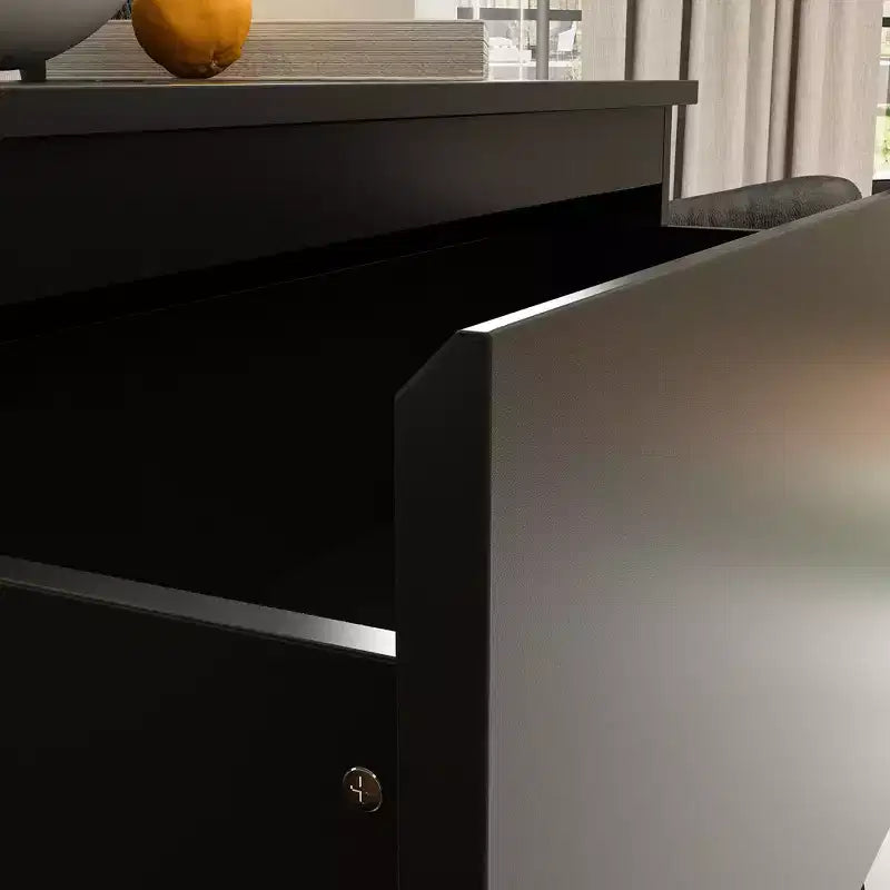Famapy 3 - Drawer Cabinet Dresser Chest,Large Nightstand: Sleek Design, Ample StorageIdeal for Home