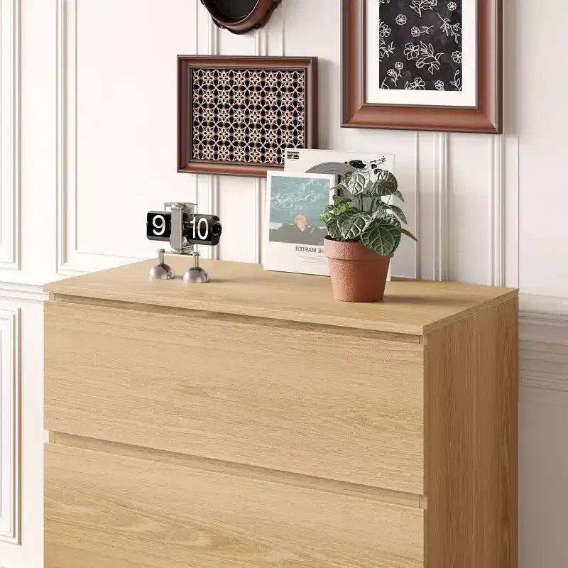 Famapy 3 - Drawer Cabinet Dresser Chest,Large Nightstand: Sleek Design, Ample StorageIdeal for Home