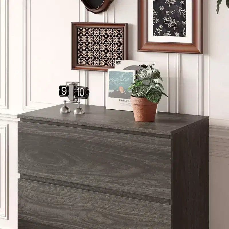 Famapy 3 - Drawer Cabinet Dresser Chest,Large Nightstand: Sleek Design, Ample StorageIdeal for Home
