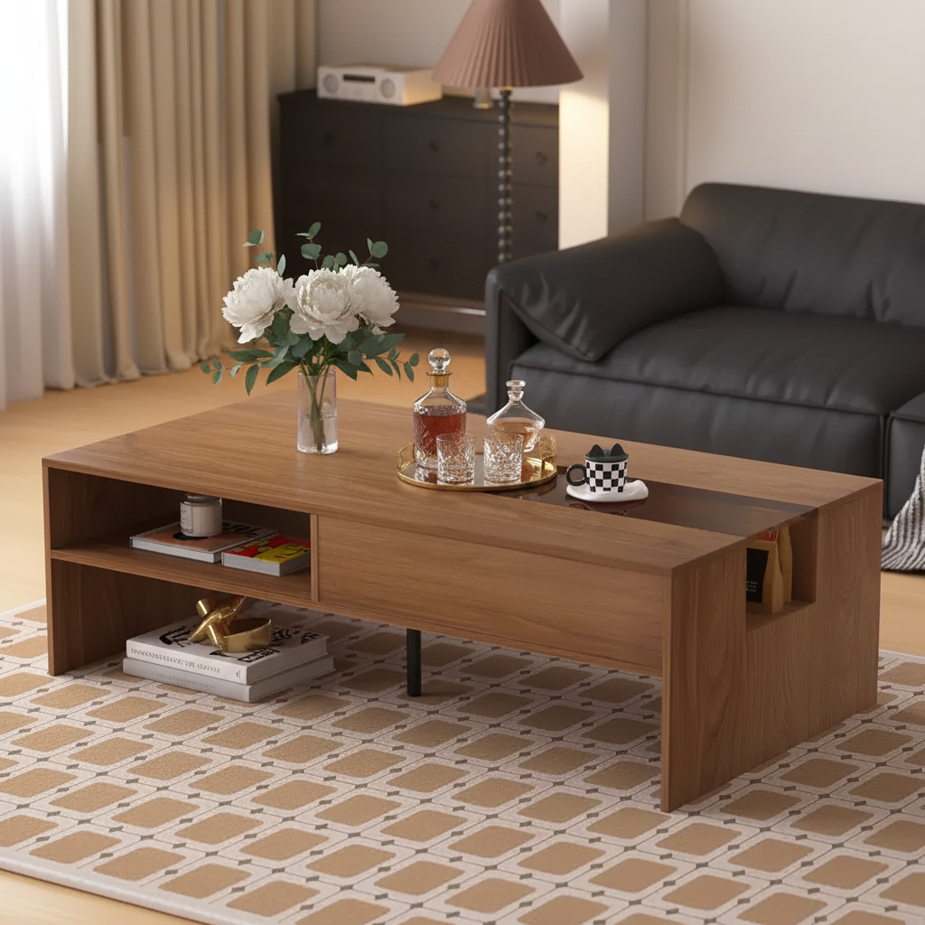 Table basse rectangulaire