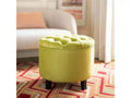 Amiela Tuffted Storage Ottoman - HUD8220 - Safavieh Couture