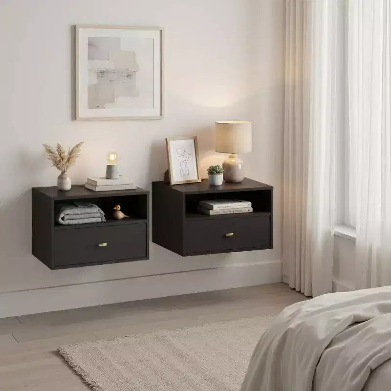 Set of 2 Hanging Nightstands - Prepac